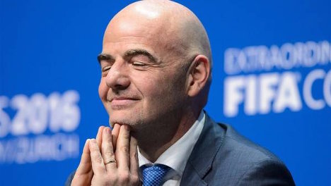 Gianni Infantino, nuevo presidente de la FIFA.